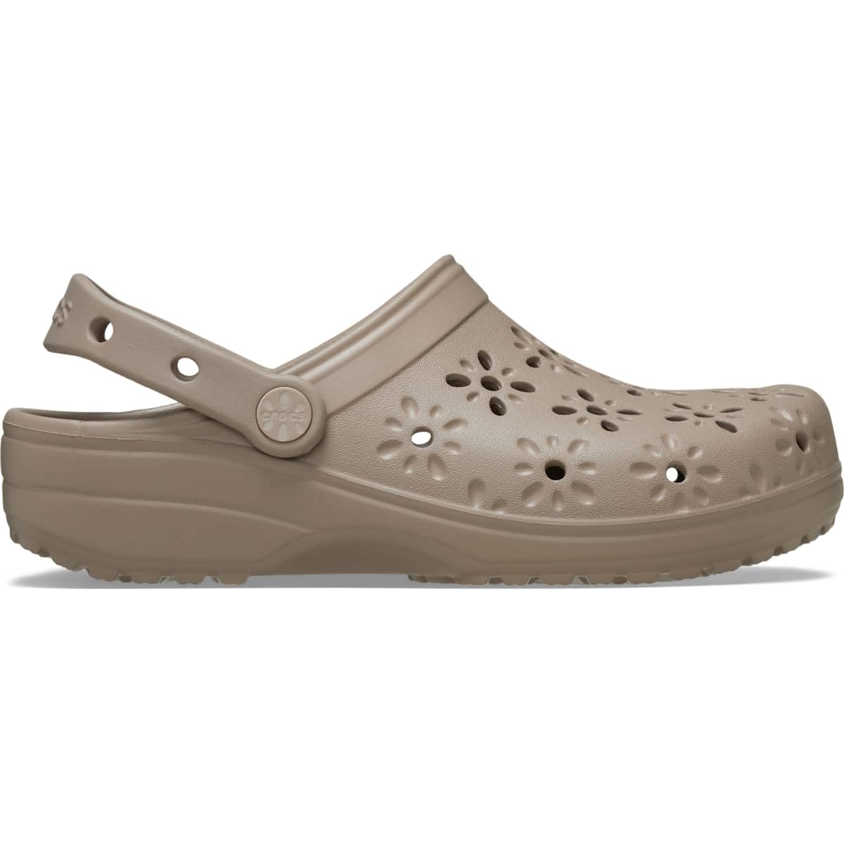 Crocs Classic Floral Cut Out Clog