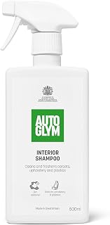 Autoglym Interior Shampoo, Car Upholstery Cleaner, 500ml | Car Interior Shampoo Cleaner – Cleans & Freshens Carpets, Fabrics, Upholstery & Plastic Trim