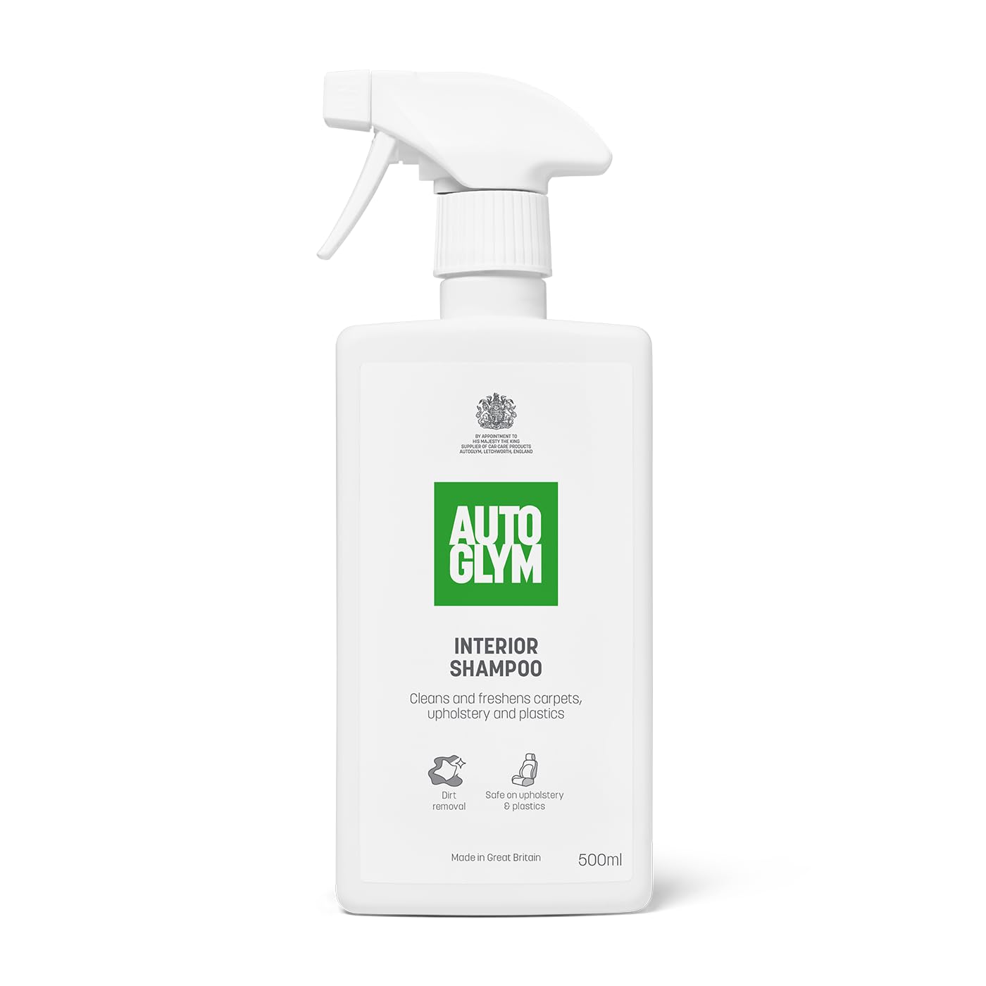 Autoglym Interior Shampoo, Car Upholstery Cleaner, 500ml | Car Interior Shampoo 