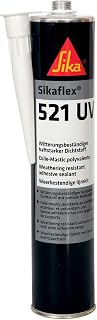 SIKA - Sikaflex 521 UV Sealant for Cars and Motorhomes - Black - 300 ml