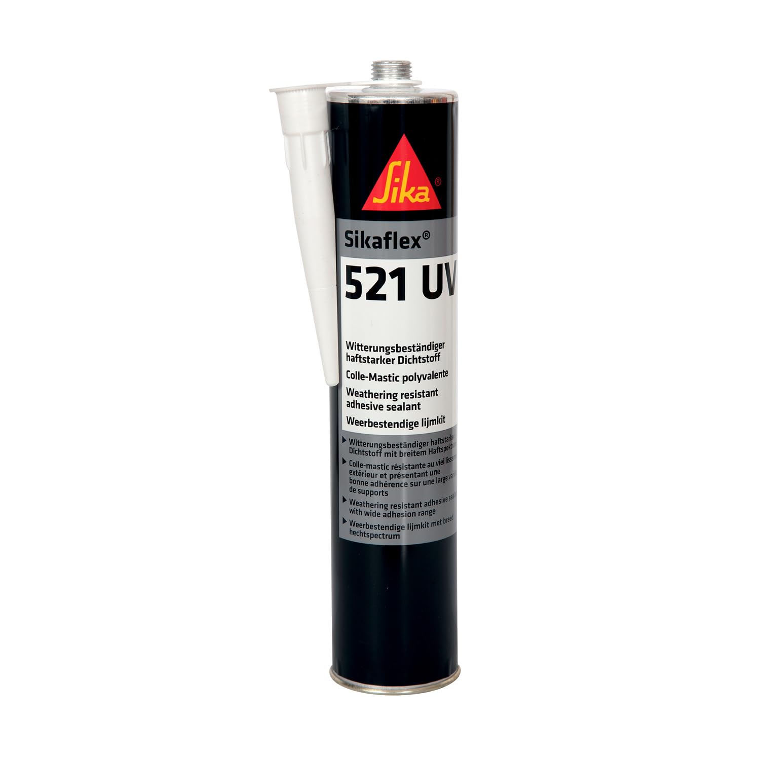 SIKA - Sikaflex 521 UV Sealant for Cars and Motorhomes - White - 300 ml