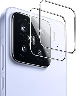 For Xiaomi Mi 15 Camera Lens Protector, 2 Pieces 9H Hardness Anti-scratch Anti-fall HD Film Anti-Scratch Tempered Glass Protector Film