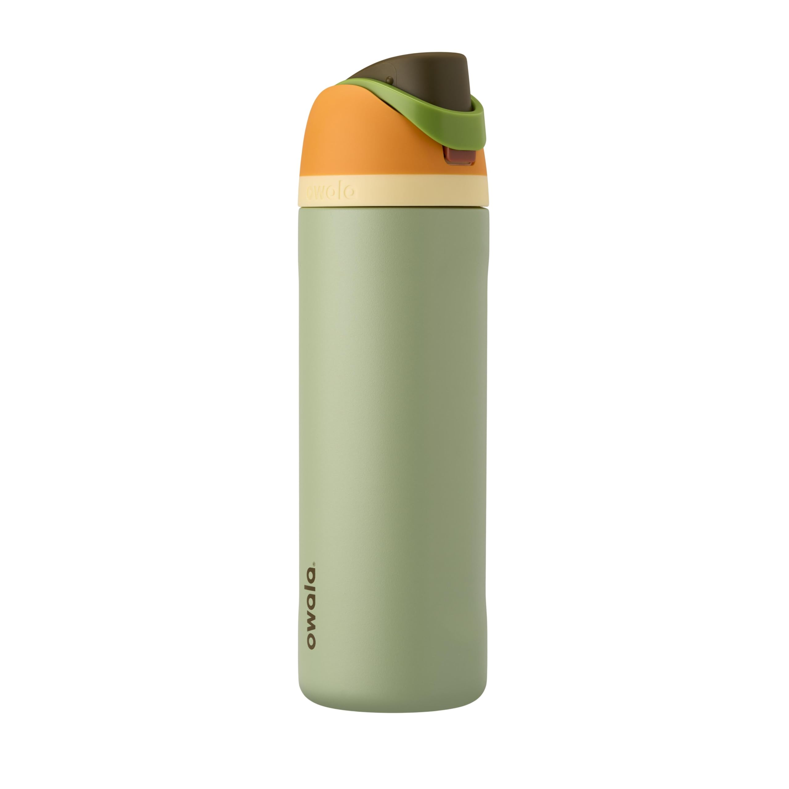 Owala FreeSip - Stainless Steel - 24-oz. - Orange/Green (Camo Cool)(Amazon)
