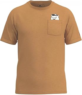 FORSBERG COOLSON Cool Bear Chest Pocket Crew Neck T-Shirt Comfortable and Sturdy