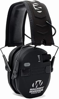 Walker's Razor Quad Electronic Muffs- 4 Mic 360 Degree Sound Capture