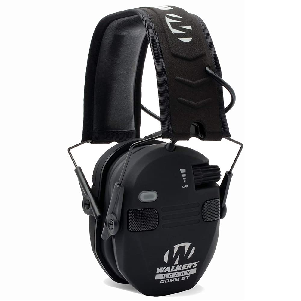 Walker's Razor Quad Electronic Muffs- 4 Mic 360 Degree Sound Capture