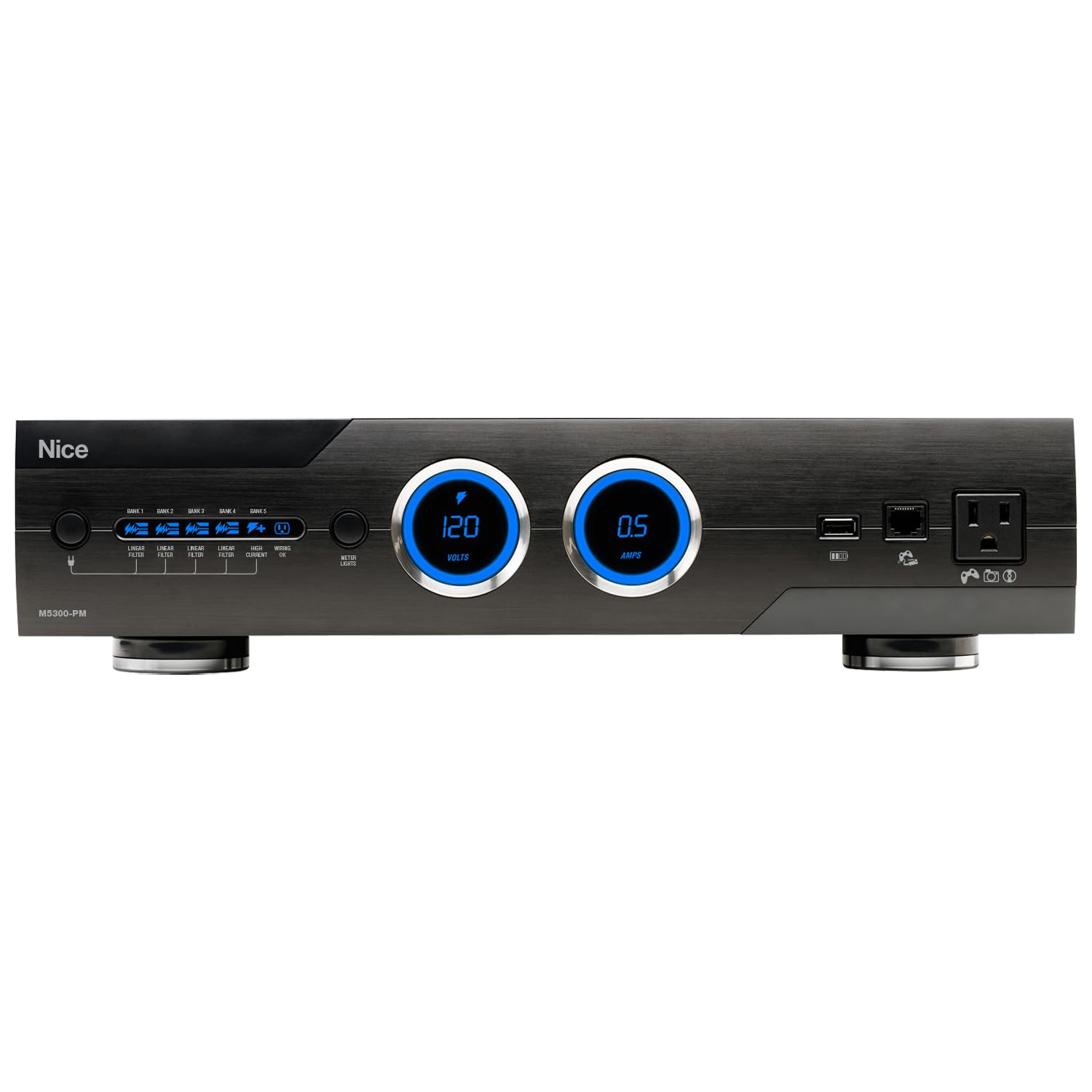 Panamax M5300-PM 11-Outlet Home Theater Power Conditioner | 2RU rackmount power 