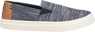 TOMS Youth Luca Navy, Slip-On Sneakers Unisex Kids