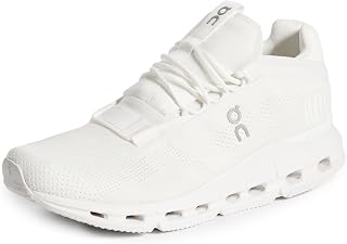 ON Women's Cloudnova Trainers, White Undyed, 40 EU