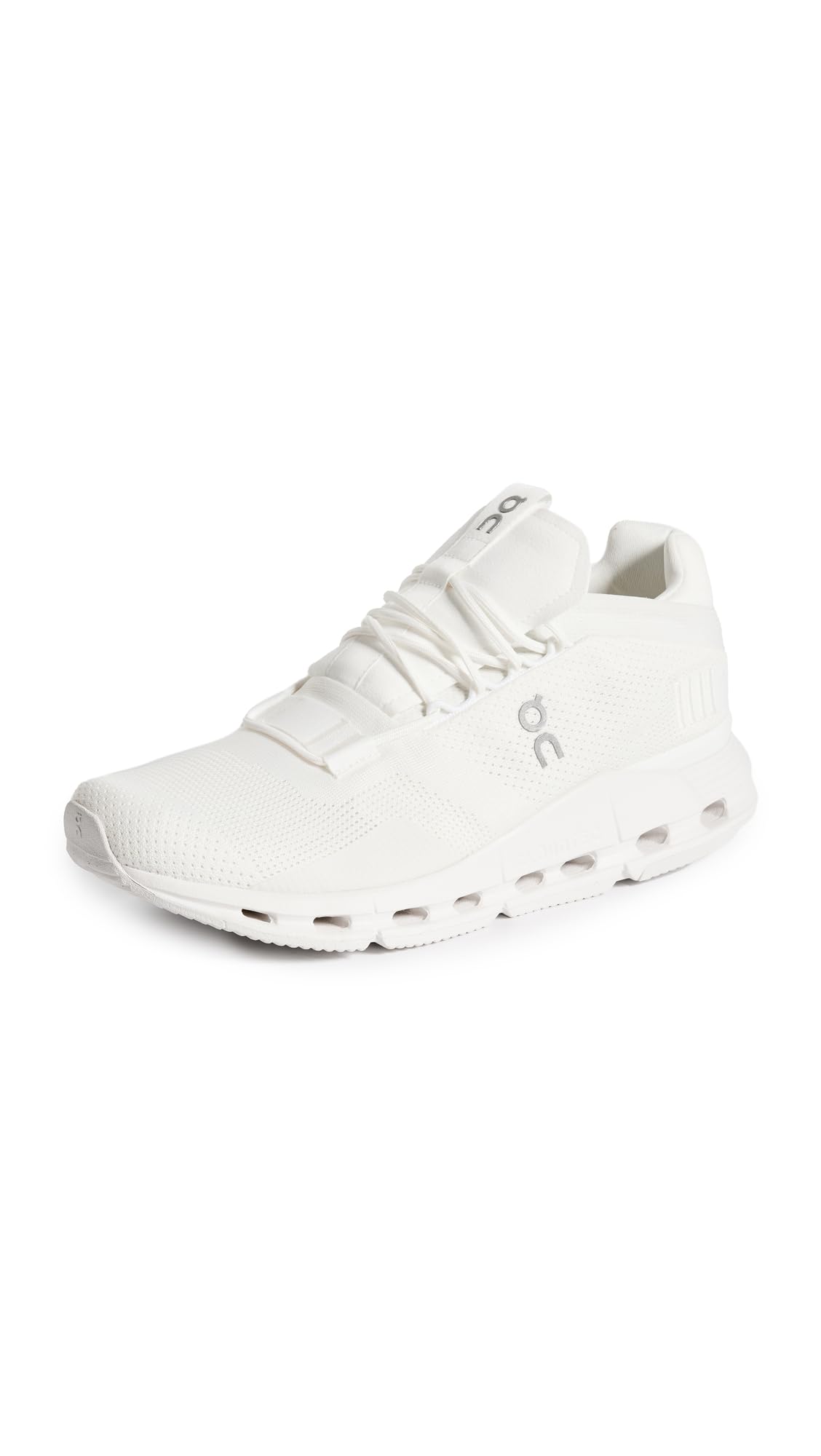ON Women's Cloudnova Trainers, White Undyed, 40 EU