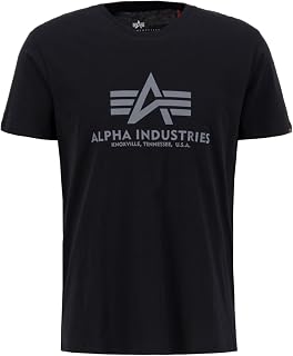 ALPHA INDUSTRIES Alpha Indutries Basic Reflective Print T-Shirt for Men