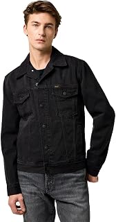 WRANGLER - Men's Jacket - Casual Cut - Classic Jacket - Mid Stone