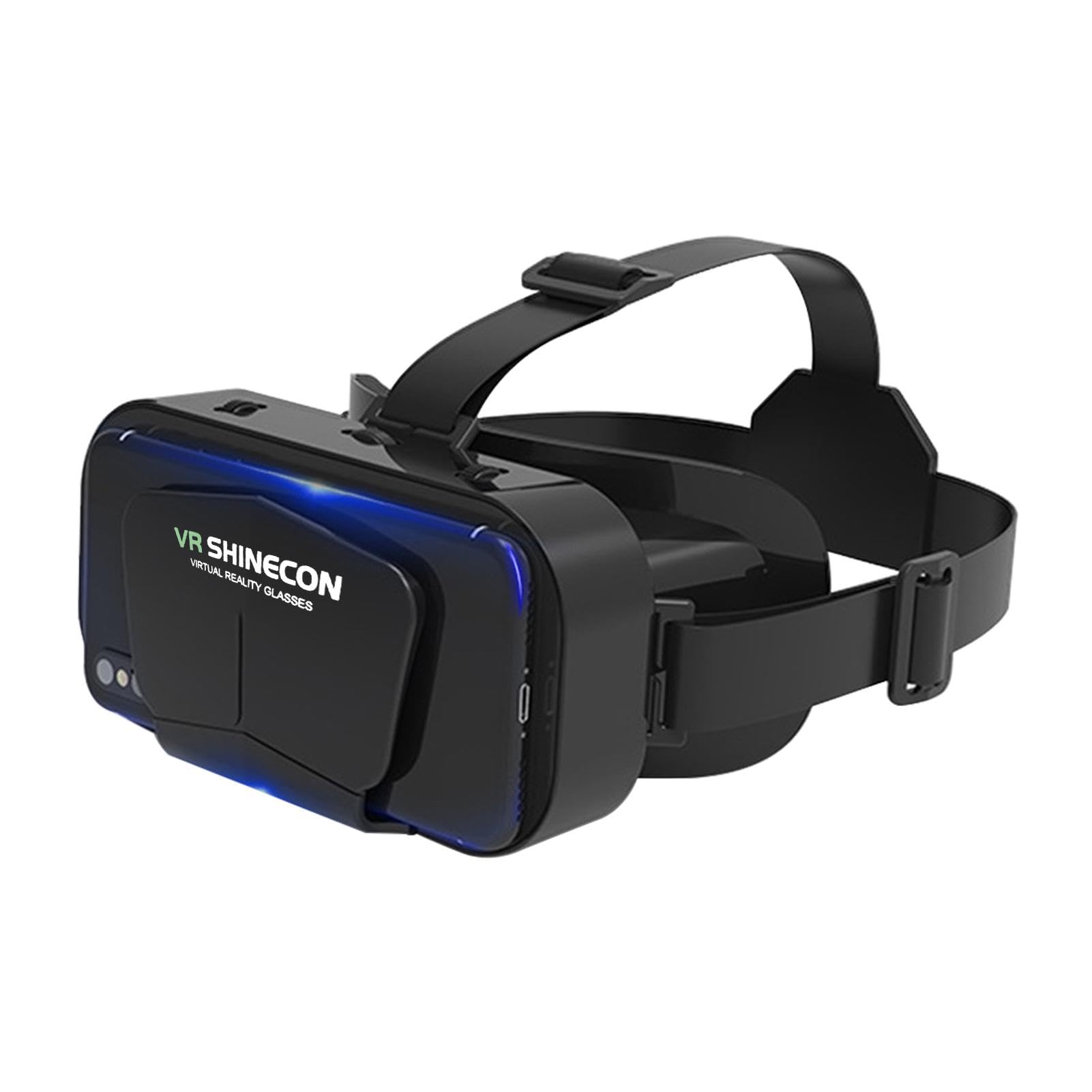 3D VR Glasses VR Virtual Reality Headset Support 360°Panorama Large Screen Anti 