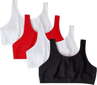 Fruit of the Loom Tank Style Sports Bra Built for Women Sports Bra Women (Pack of 6)
