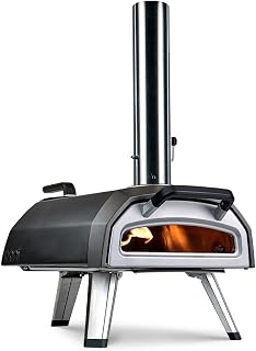 Ooni Karu 2 Multi-Fuel Portable Outdoor Oven Gas/Wood/Charcoal for Grilling, Cooking and Baking - Pizza Ready in 60 Seconds