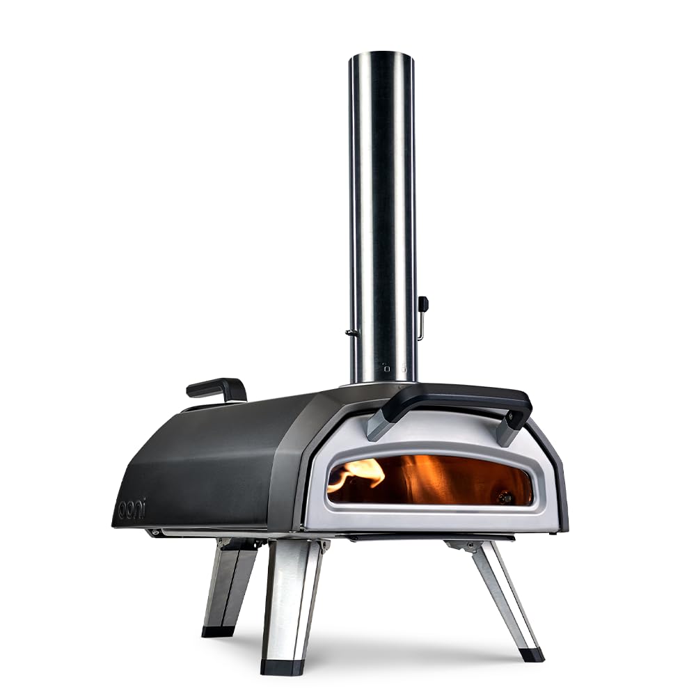Ooni Karu 2 Multi-Fuel Portable Outdoor Oven Gas/Wood/Charcoal for Grilling, Coo
