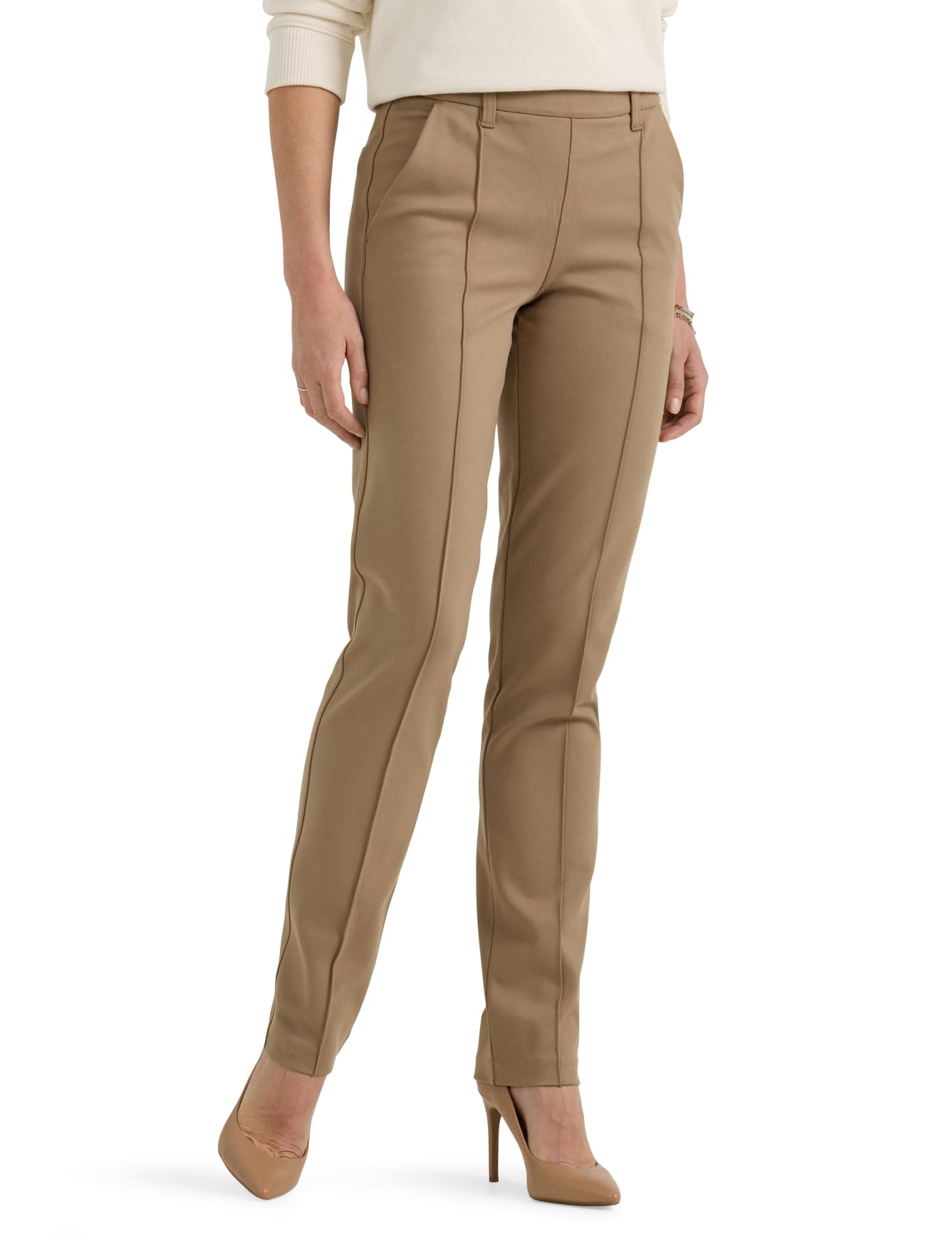 Lee Women's Ultra Lux Comfort Any Wear Straight Leg Pant
