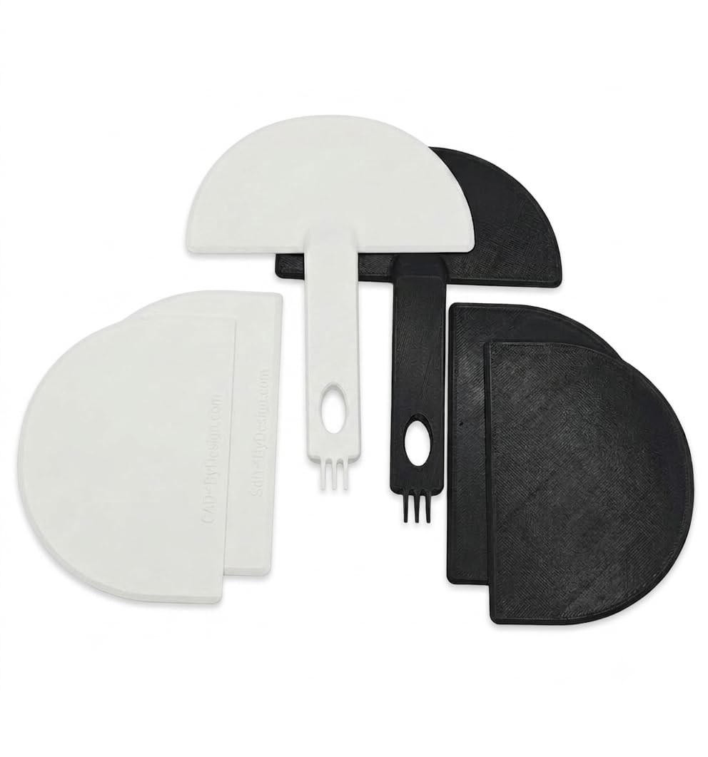 The GlobeScraper with Step Fork Compatible with Litter-Robot, White | Liner-Safe