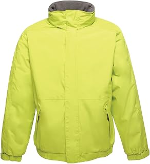 Regatta Dover Women's Waterproof Bomber Jacket with Concealed Hood and Fleece Inner Jackets Waterproof Insulated for Men (Pack of 1)