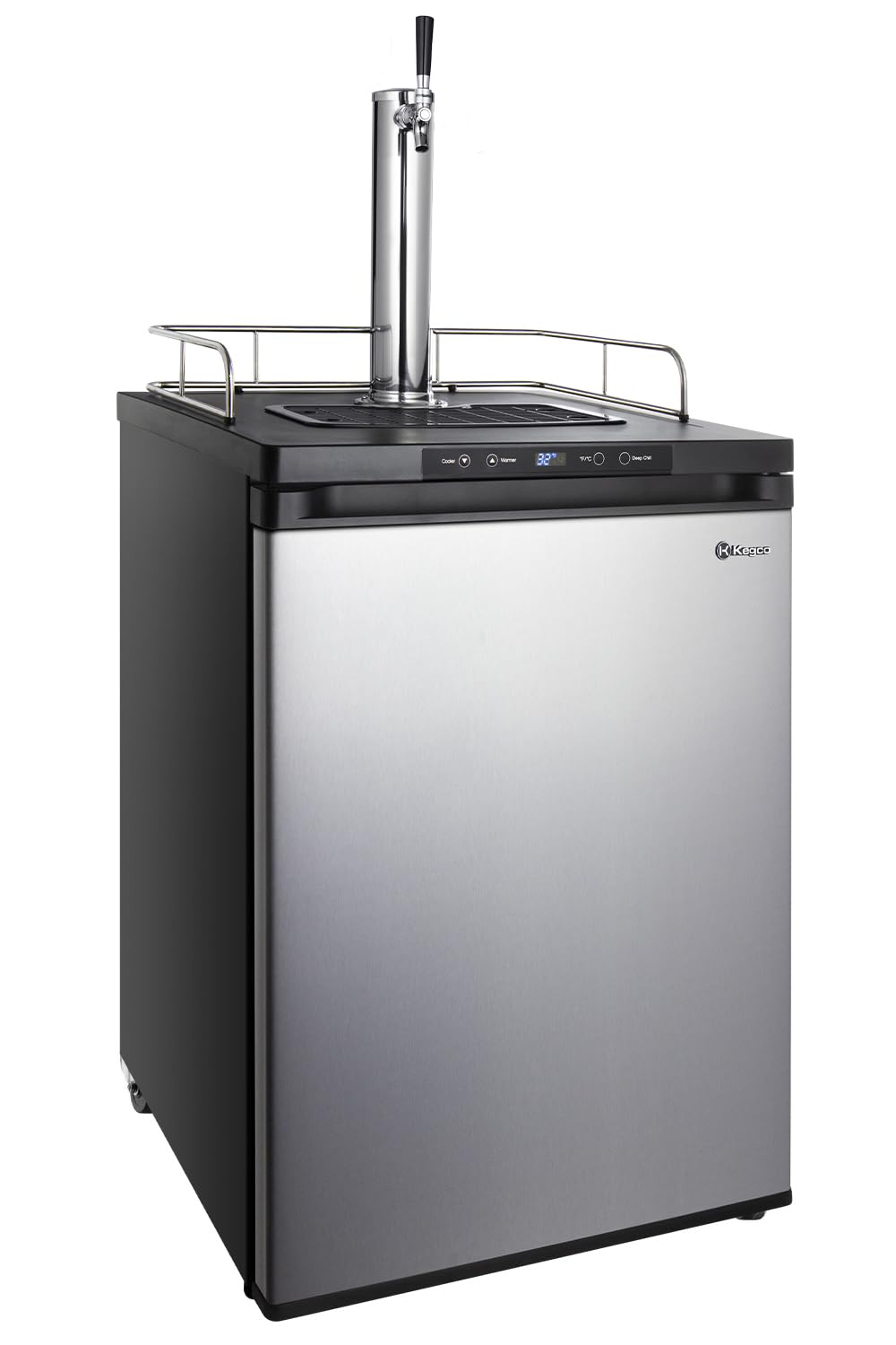 Kegco HBK309S-1 Keg Dispenser, Stainless Steel