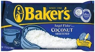 Baker's Angel Flake Sweetened Coconut (Pack of 4)