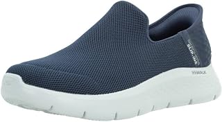 Skechers Go Walk Flex Slip-Ins - No Hands Navy 7 D (M)