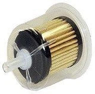 WIX 33001 Plastic In-Line Fuel Filter Replacement with 1/4" Inlet and Outlet - Gasoline Only (12 Micron)