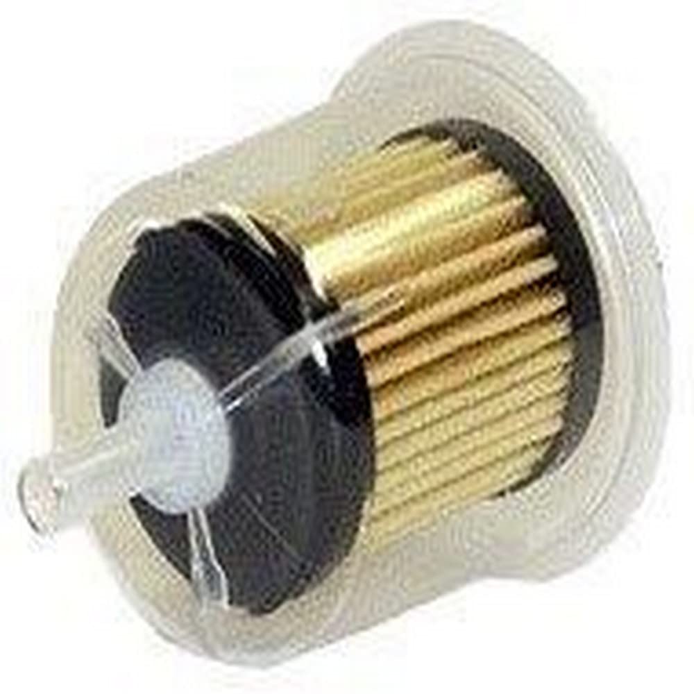 WIX 33001 Plastic In-Line Fuel Filter Replacement with 1/4" Inlet and Outlet - G