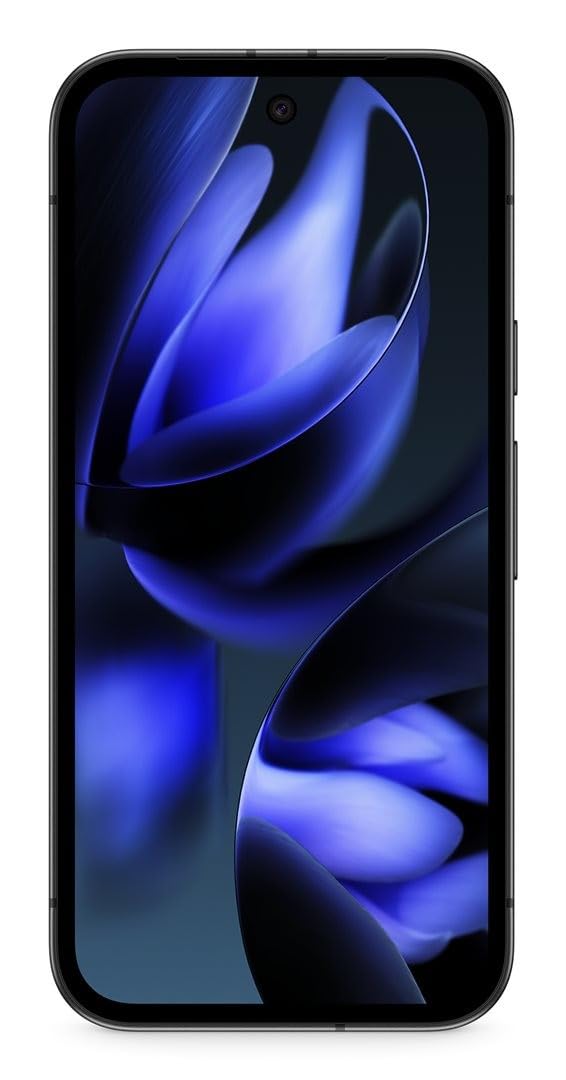 Google Pixel 9a 5G, 128GB + 8GB RAM, Obsidian - Unlocked (Renewed) | 48MP AI Cam