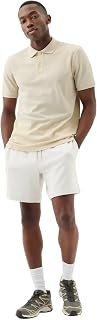 GAP Men's V-Stretch Pique Polo - Solid Polo Shirt