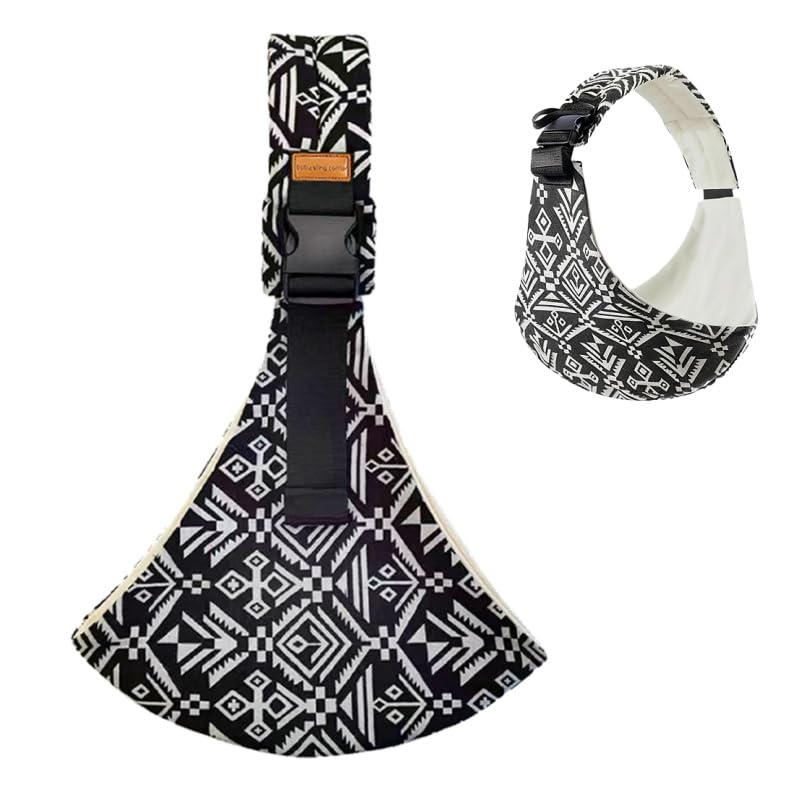 DAVBNM Baby Sling, Toddler Carrier Slings, Baby Sling Carrier with Thick Shoulde