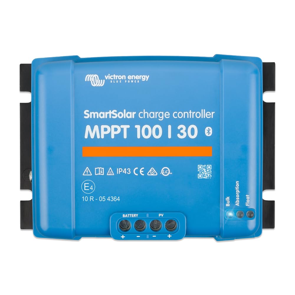 Victron Energy SmartSolar MPPT 100V 30 amp 12/24-Volt Solar Charge Controller, B