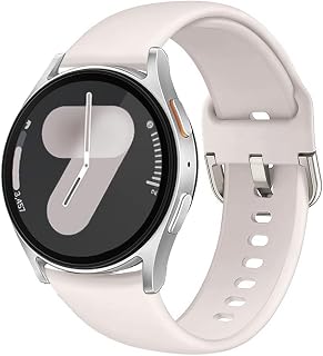 20mm 22mm watch bands for Samsung Galaxy Watch 7/6/5/4/FE 40mm 44mm/Watch 6&4 Classic 42mm 46mm 43mm 47mm/Watch 5 Pro 45mm/3 41mm 4 in/active 2 , Silicone Sport Band for Gain