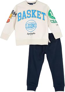 Chicco, Complete Tracksuit for Girls and Children, Sweatshirt and Trousers, Made of Soft Non-Plush Cotton, Ideal for Spring and Autumn, Designed in Italy, Girls and Children Clothing