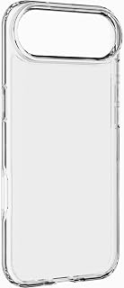 cellularline - Clear Strong - Compatible with iPhone Air - Hard Case with Rubber Edges - Anti-Shock Protects from Bumps and Drops - Contains Recycled Material - Transparent
