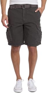 UNIONBAY Men's Survivor Belted Cargo Short-Reg and Big & Tall Sizes