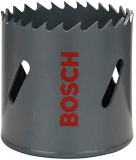 Bosch Professional 1x Hole Saw HSS Bi-Metal for Standard Adapter (for Various Materials, Ø 60 mm, Accessory Rotary Drill)