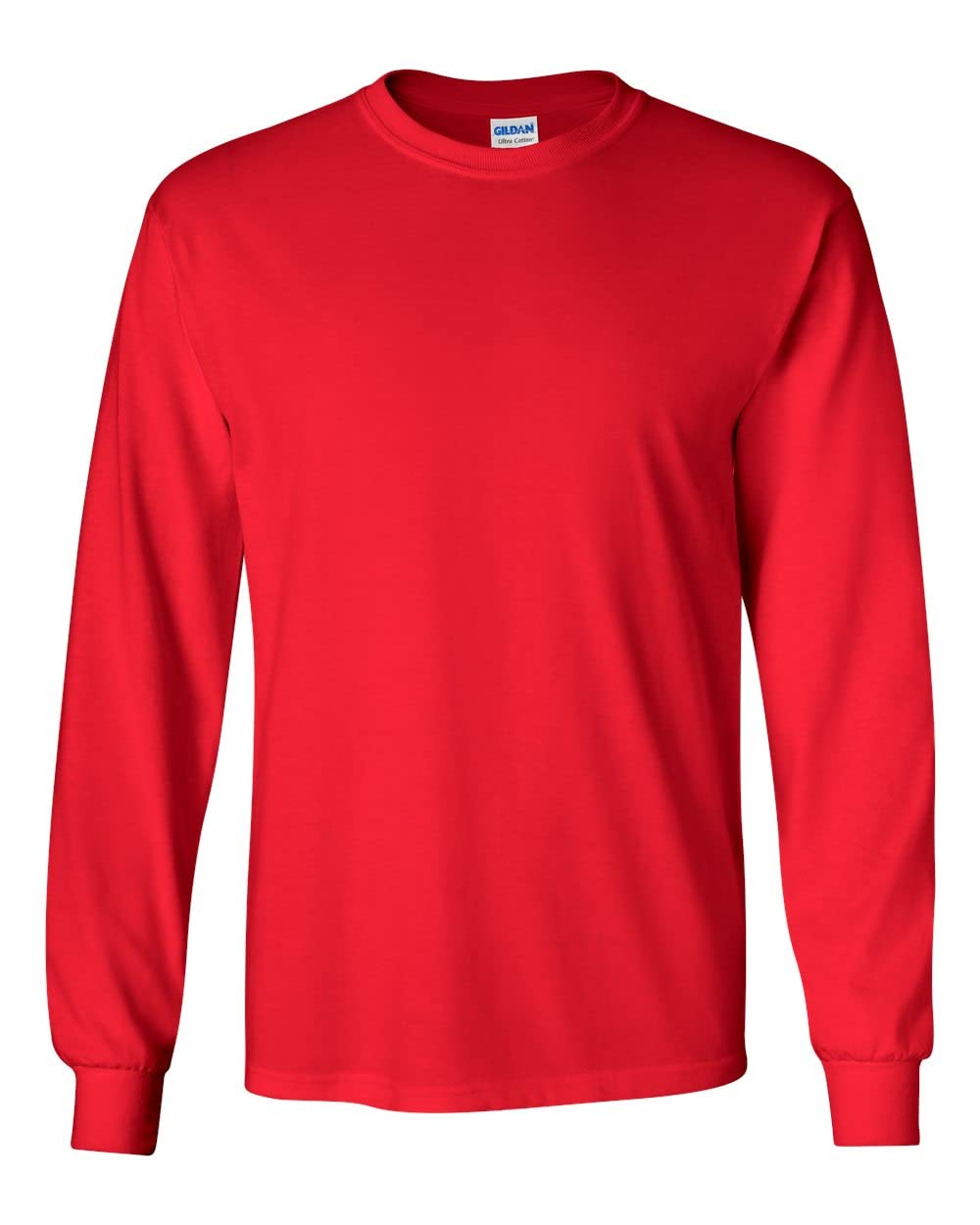 Gildan Men's Ultra Cotton Adult Long Sleeve T-Shirt, 2-Pack