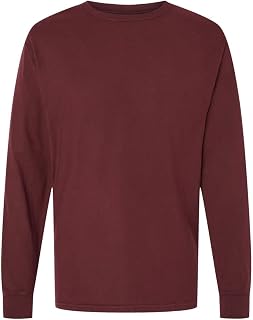 Hanes Mens 6.1 oz. Tagless ComfortSoft Long-Sleeve T-Shirt (5586)
