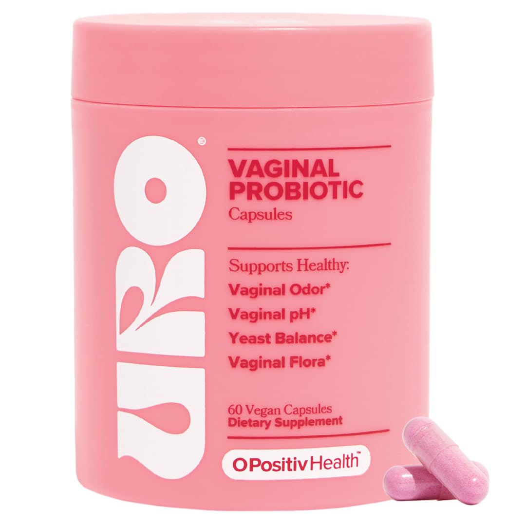 URO Vaginal Probiotics for Women, Healthy Odor & pH Balance, 1-Month Supply | Wi