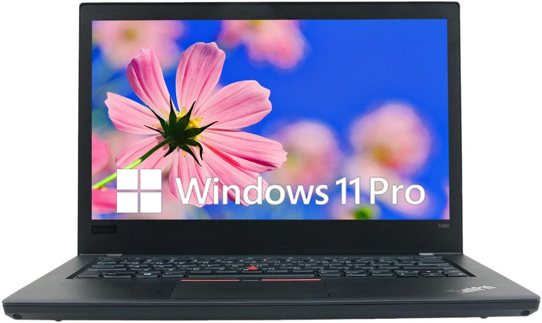 Lenovo ThinkPad T480 14" Notebook Laptop Computer, Intel Core i5-8250U up to 3.4