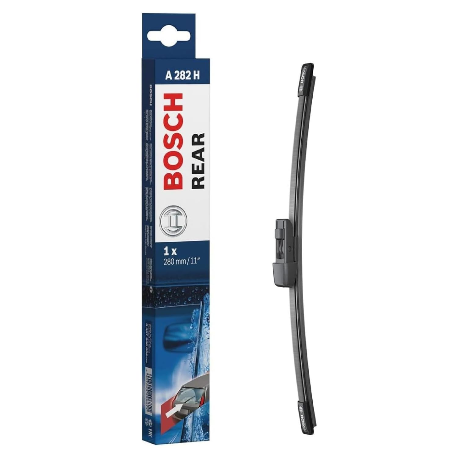 Bosch Rear Wiper A 282 H - 1 Replacement Blade for Rear Window - 280 mm | Excell