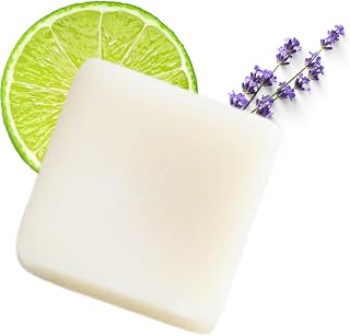 The Natural Spa | Hair Conditioner Bar Mini | Hydrating & Smoothing | Lavender & Lime Essential Oils | For All Hair Types | 10g