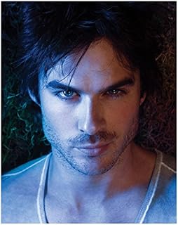 Ian Somerhalder Smirking Close-up as Damon Salvatore 8 x 10 inch Photo