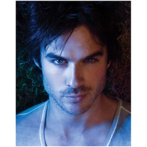 Ian Somerhalder Smirking Close-up as Damon Salvatore 8 x 10 inch Photo