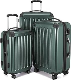 Hauptstadtkoffer Alex Set of 3 Suitcases (S, M & L) 235 Litres Forest Green