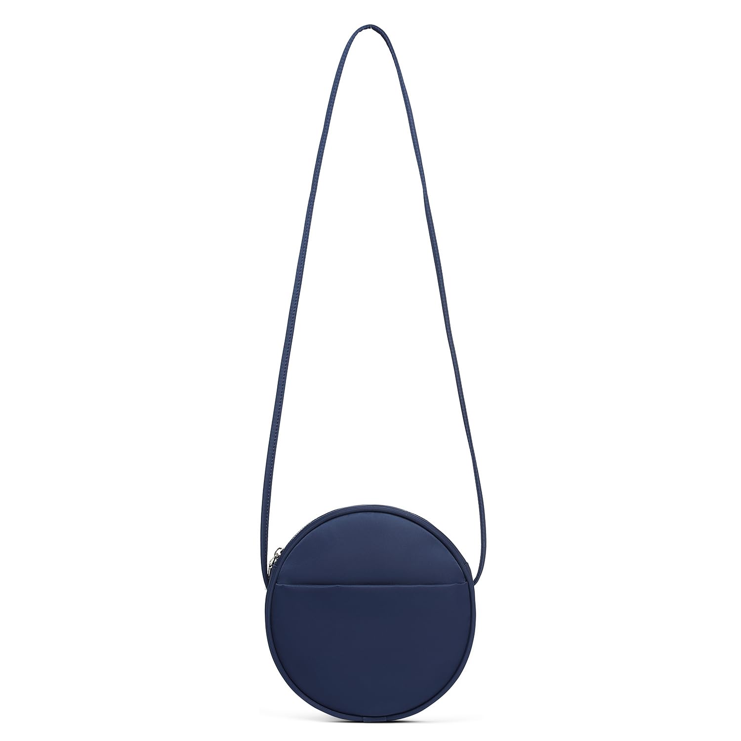 YONBEN Women's Circular Crossbody Bag Nylon Zipper Adjustable Shoulder Straps