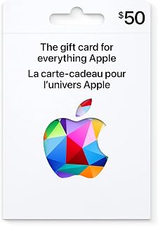 Apple Gift Card - App Store, iTunes, iPhone, iPad, AirPods, MacBook, accessories and more