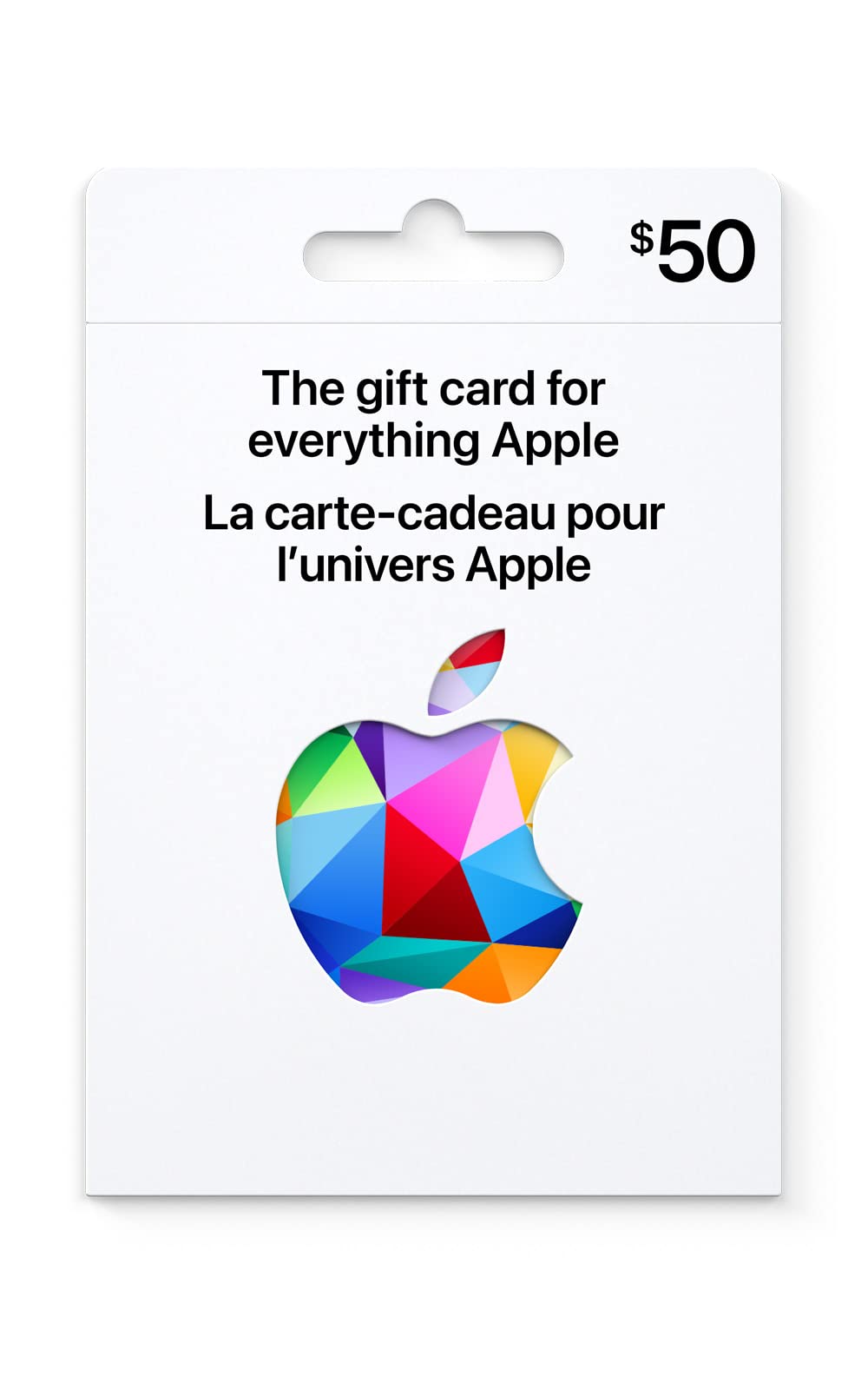 Apple Gift Card - App Store, iTunes, iPhone, iPad, AirPods, MacBook, accessories