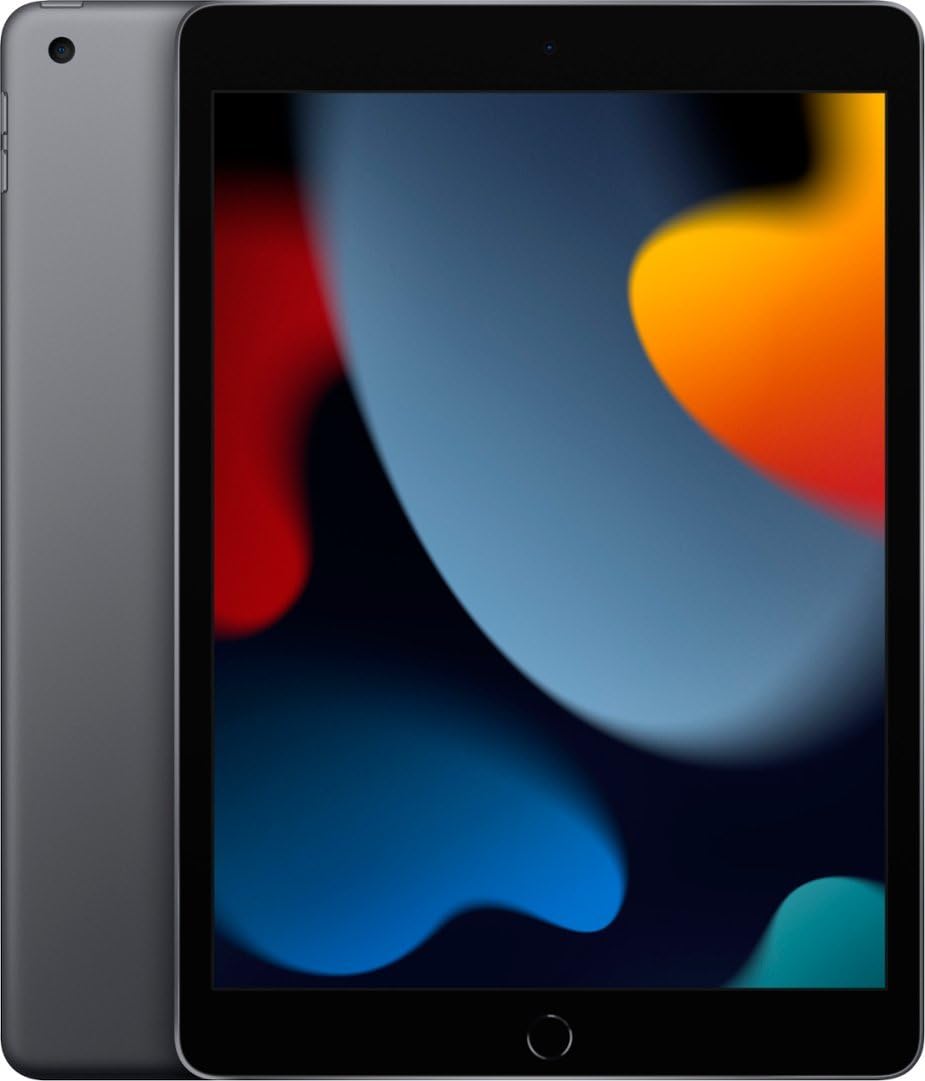 2021 Apple 10.2-inch iPad (Wi-Fi, 256GB) - Space Gray (Renewed)